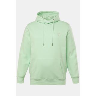 JP1880 Hoodie Brust-Print Kängurutasche  