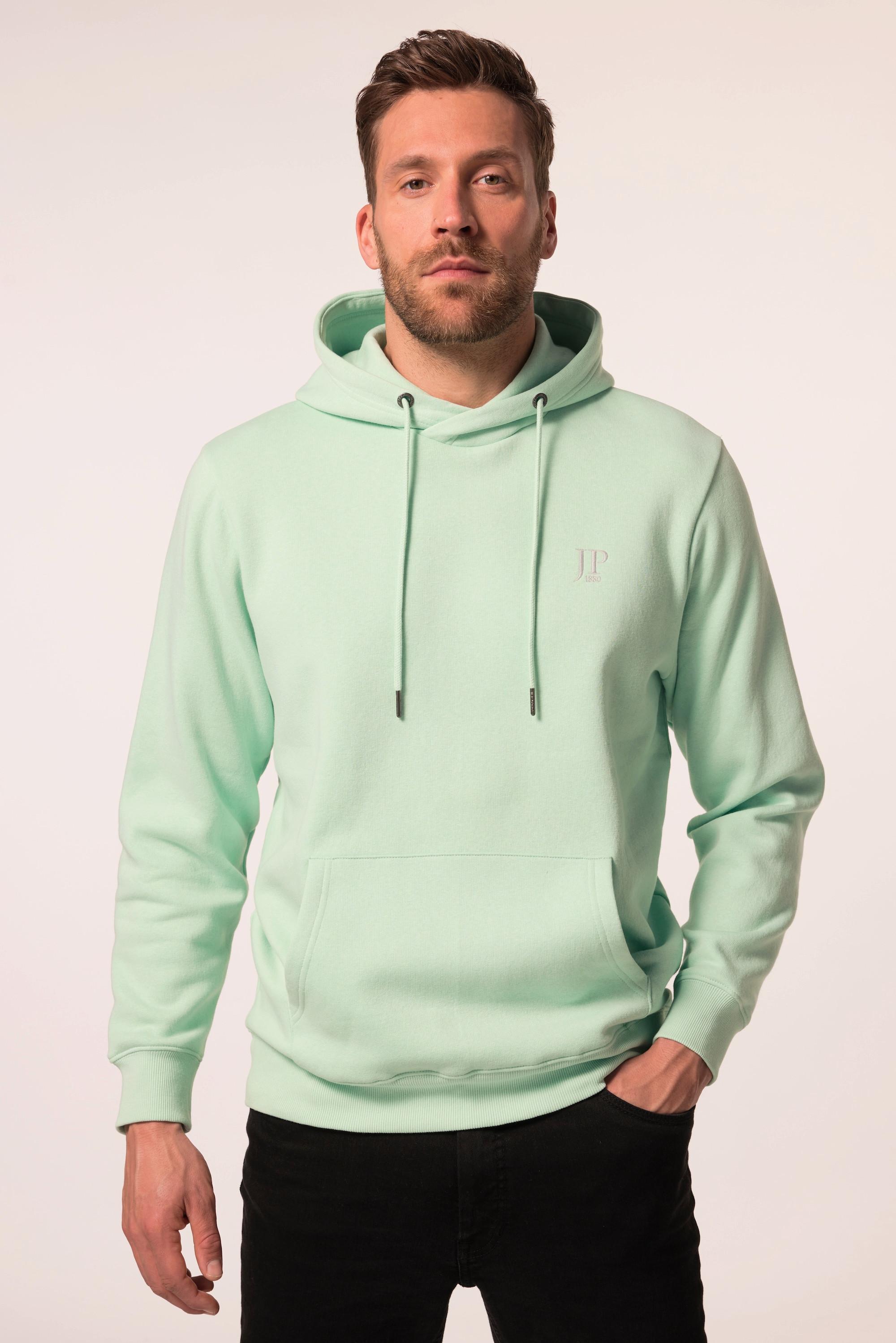 JP1880 Hoodie Brust-Print Kängurutasche  