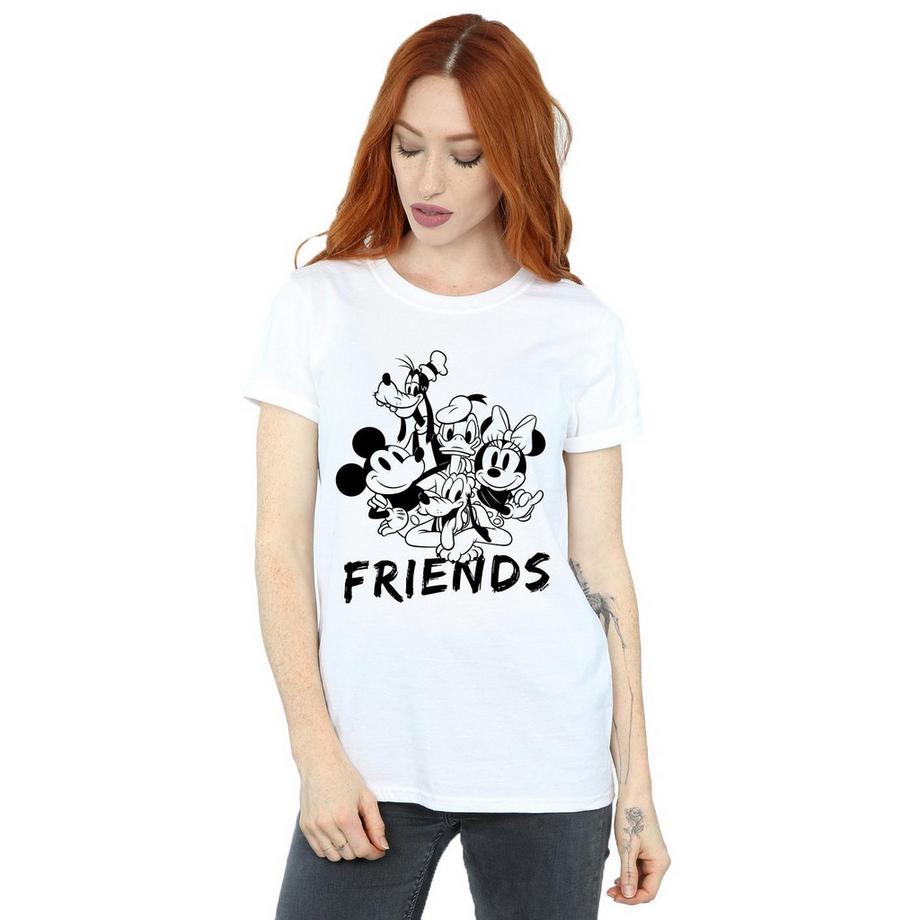 Disney Mickey Mouse And Friends T-Shirt Stampata  