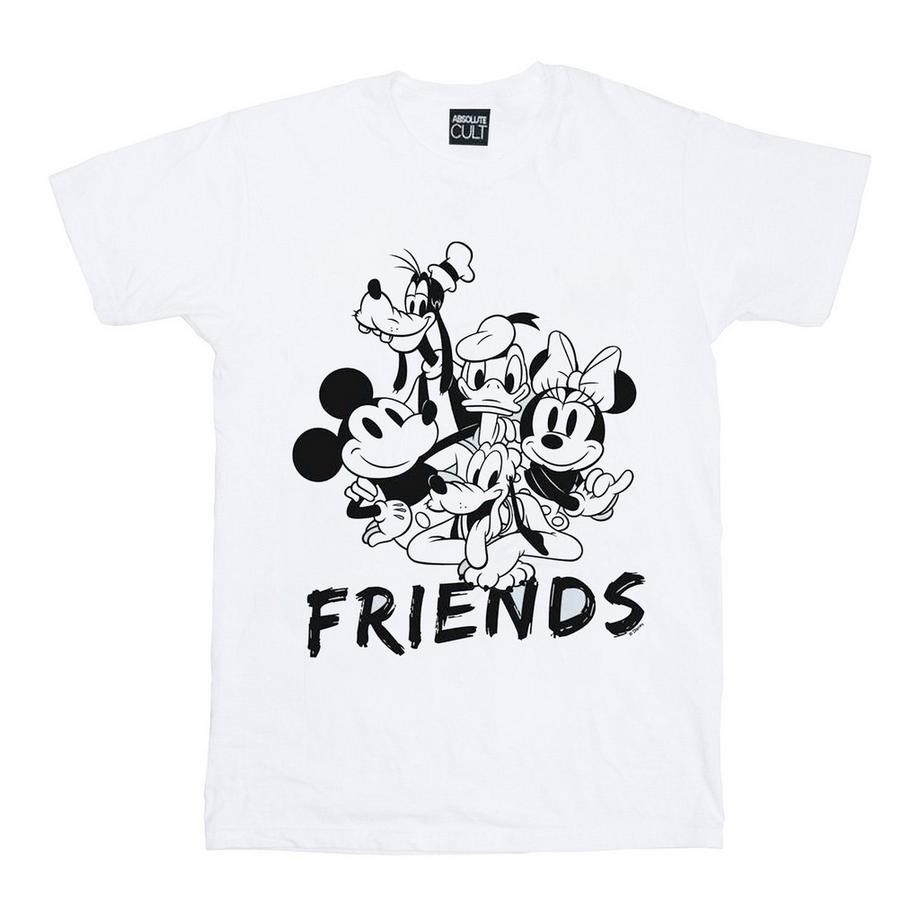 Disney Mickey Mouse And Friends T-Shirt Stampata  