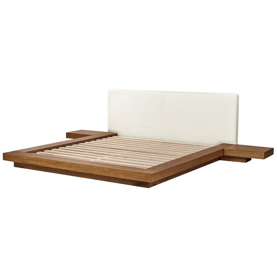 Beliani Lit avec LED en MDF  ZEN  