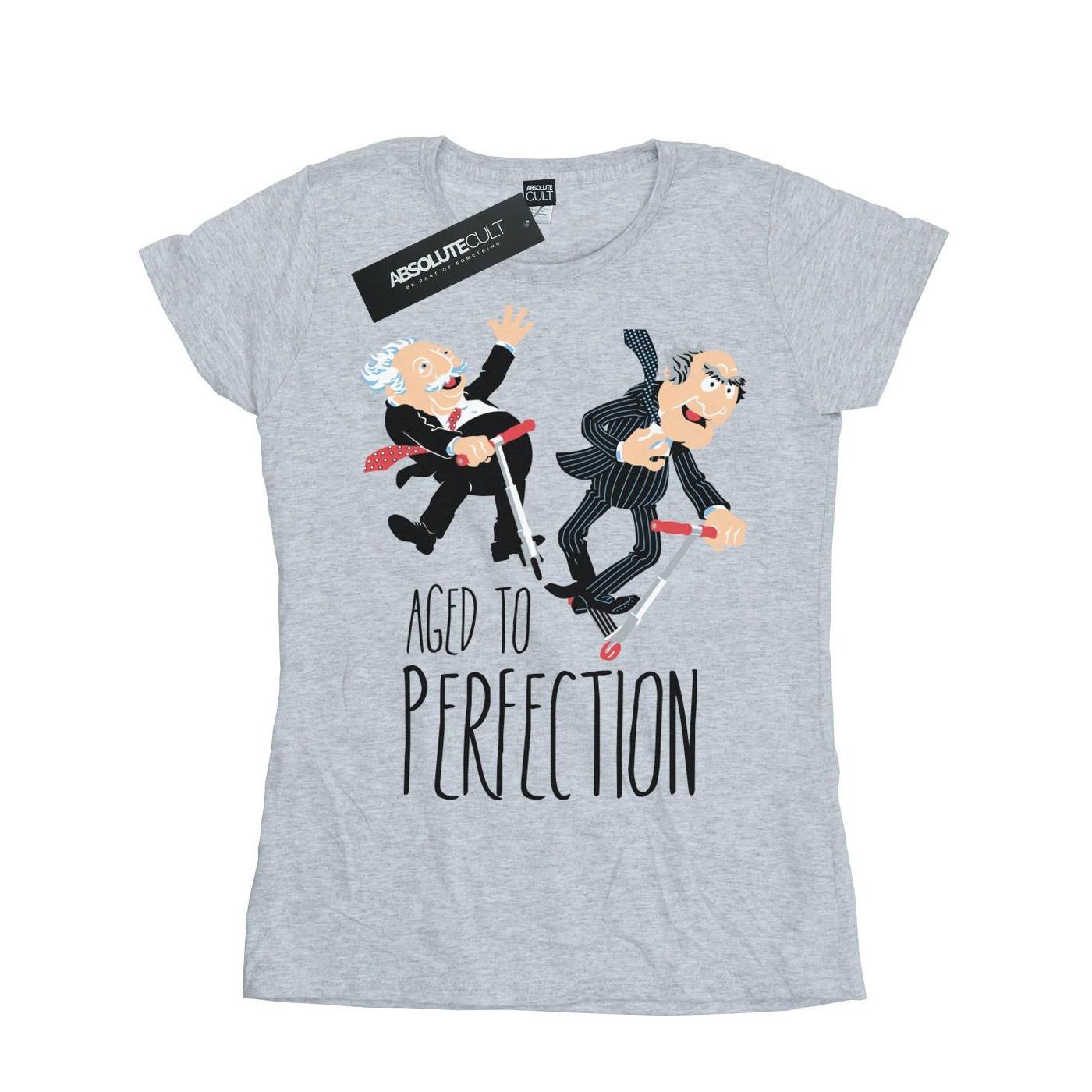 Image of The Muppets Aged To Perfection Tshirt Damen Grau S