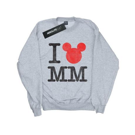 Disney  I Love Mickey Sweatshirt 