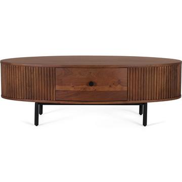 Table basse Cerzo acacia brun 120