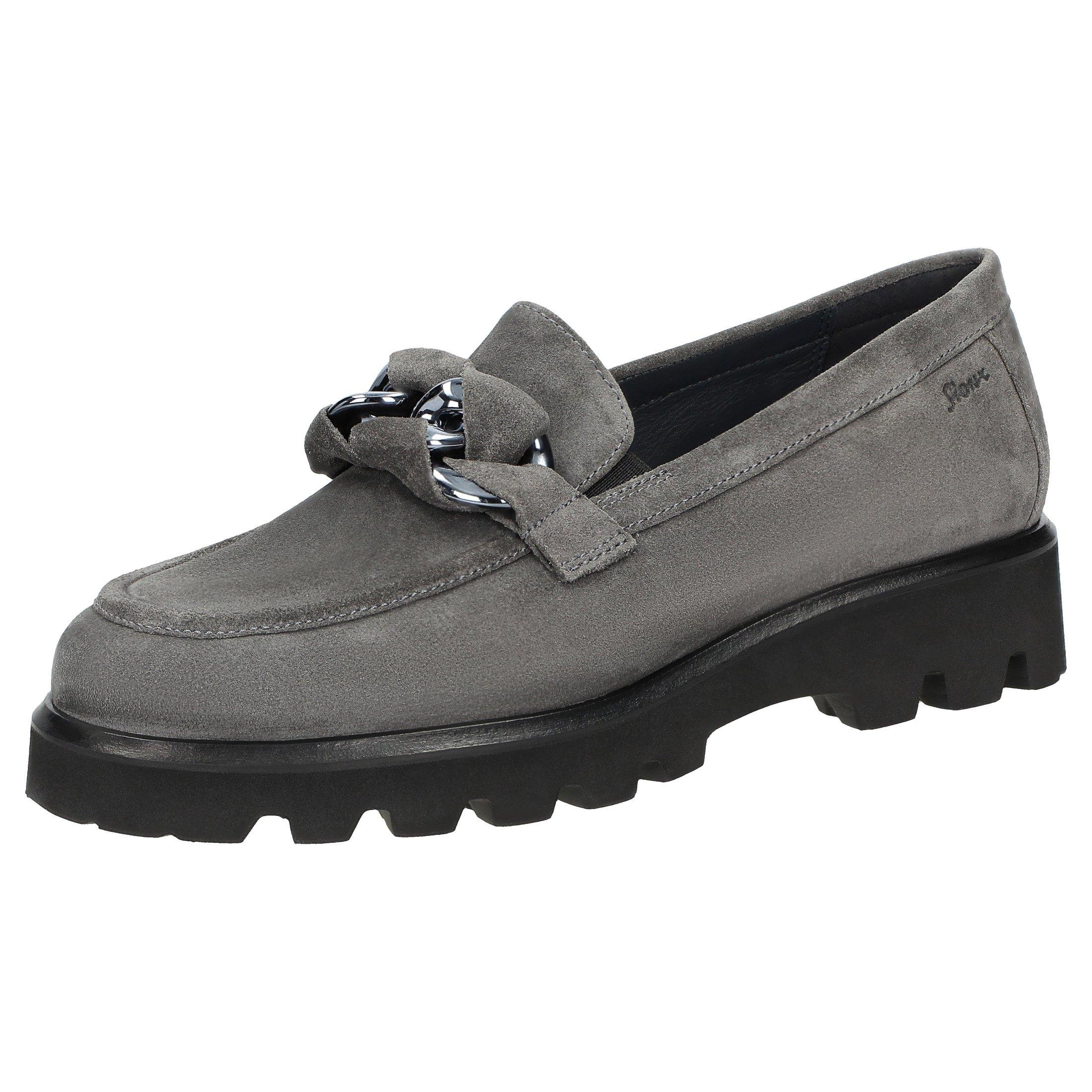 Image of Slipper Meredira-727-h Damen Grau 37