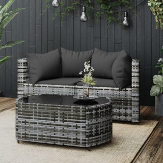 VidaXL Garten lounge set poly-rattan  