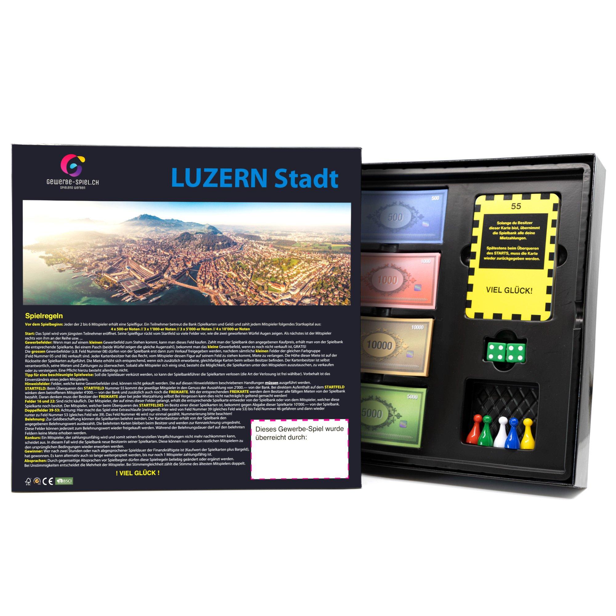 Image of Brettspiel LUZERN Stadt (Deutsch)