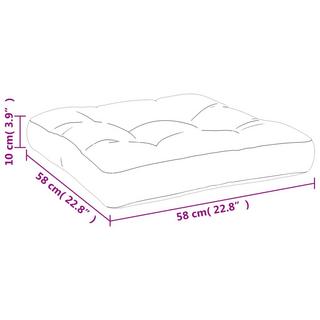 VidaXL cuscino per pallet Poliestere  