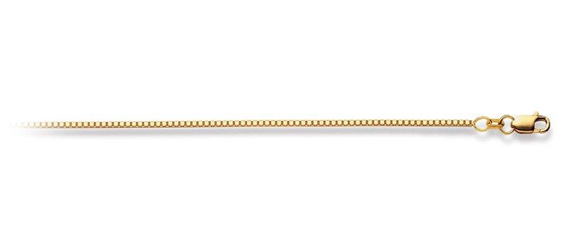 Image of Collier Venezianer Gelbgold 750, 1.3mm, 45cm Unisex Gelbgold 45cm