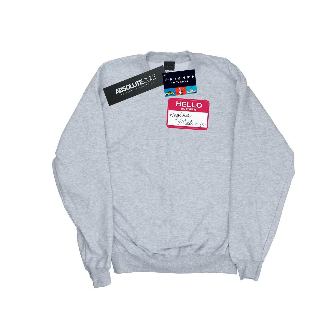 Image of Regina Phalange Name Tag Sweatshirt Herren Grau S