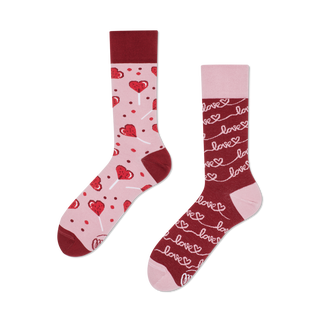 Many Mornings  Love Story Socks - Many Mornings 