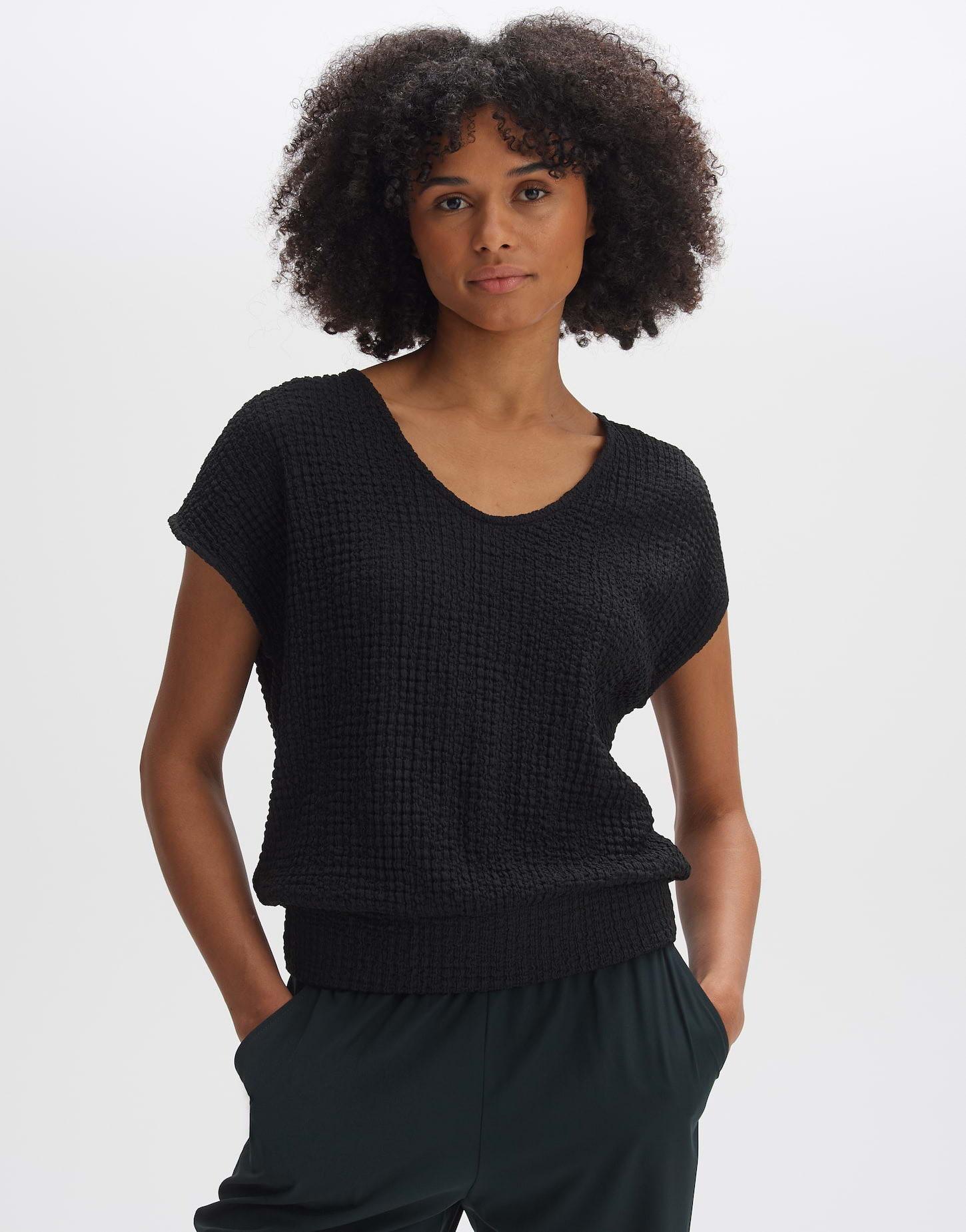 Image of Shirt Sazzina O-form Damen Schwarz 38