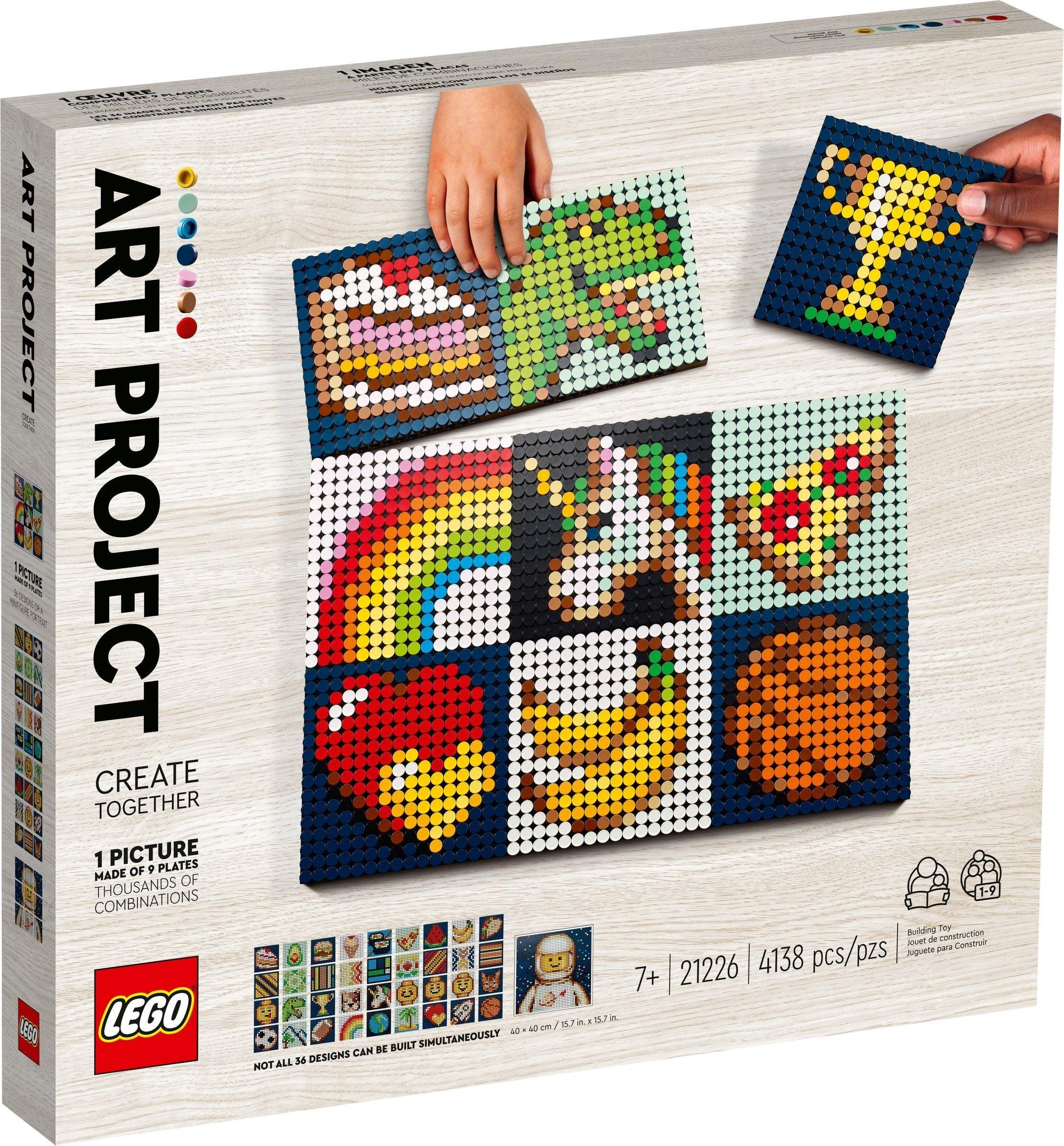 LEGO®  Art Gemeinsames Kunstprojekt (21226) 
