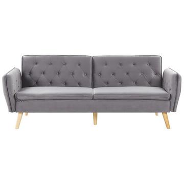 Schlafsofa aus Samtstoff Modern BARDU