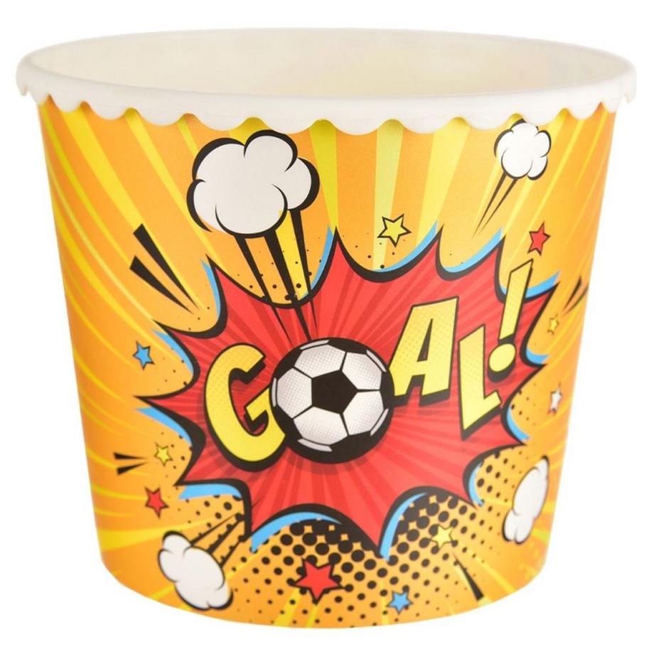 Orion  Bol à Popcorn Football : Réutilisable, 2L pour les soirées cinéma 