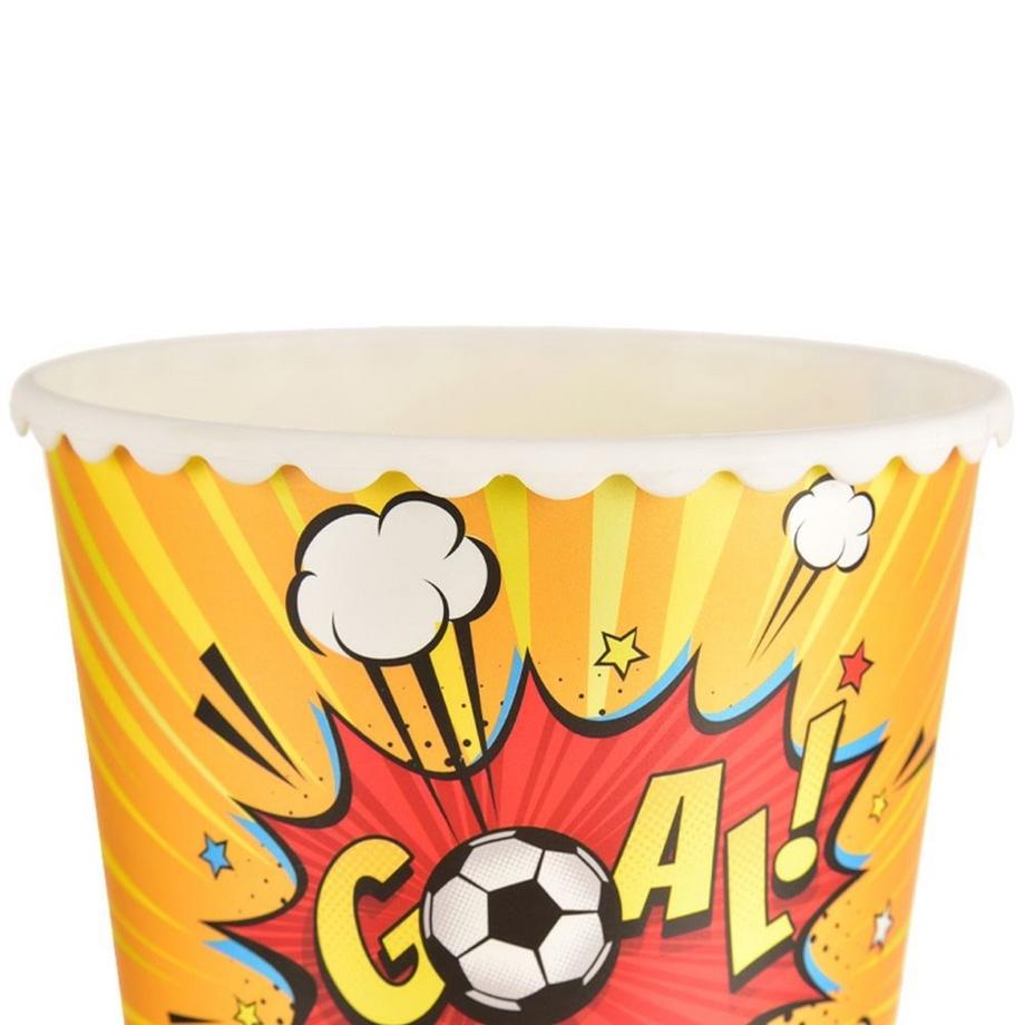 Orion  Bol à Popcorn Football : Réutilisable, 2L pour les soirées cinéma 