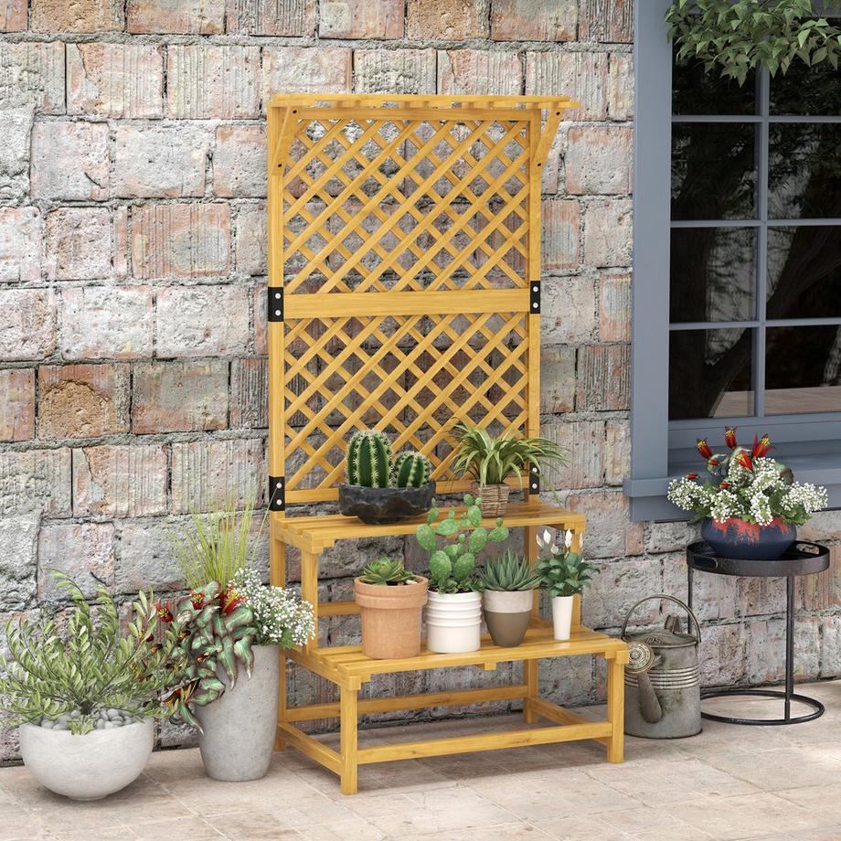 Outsunny Support pour plantes  