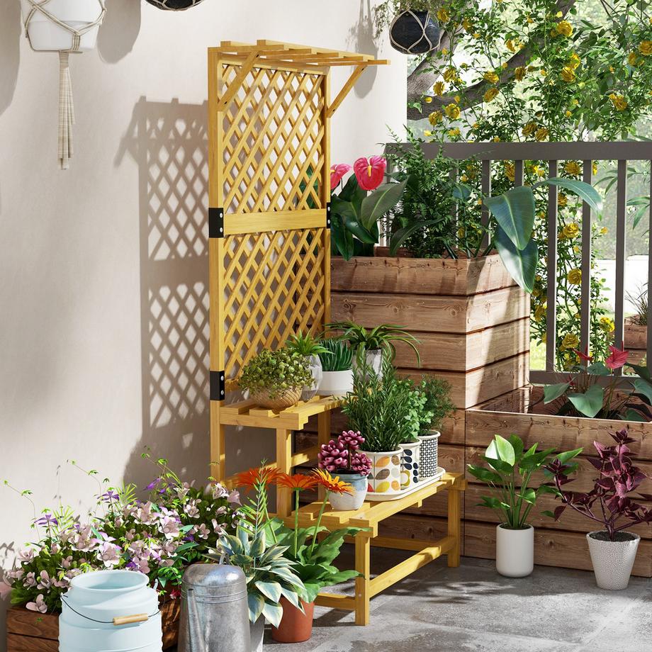 Outsunny Support pour plantes  