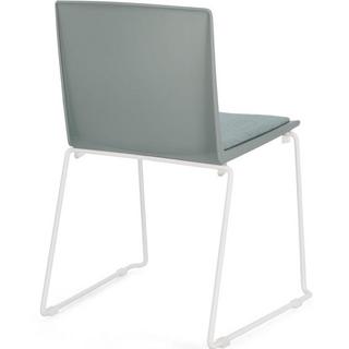 mutoni Chaise Giulia blanc vert sauge  