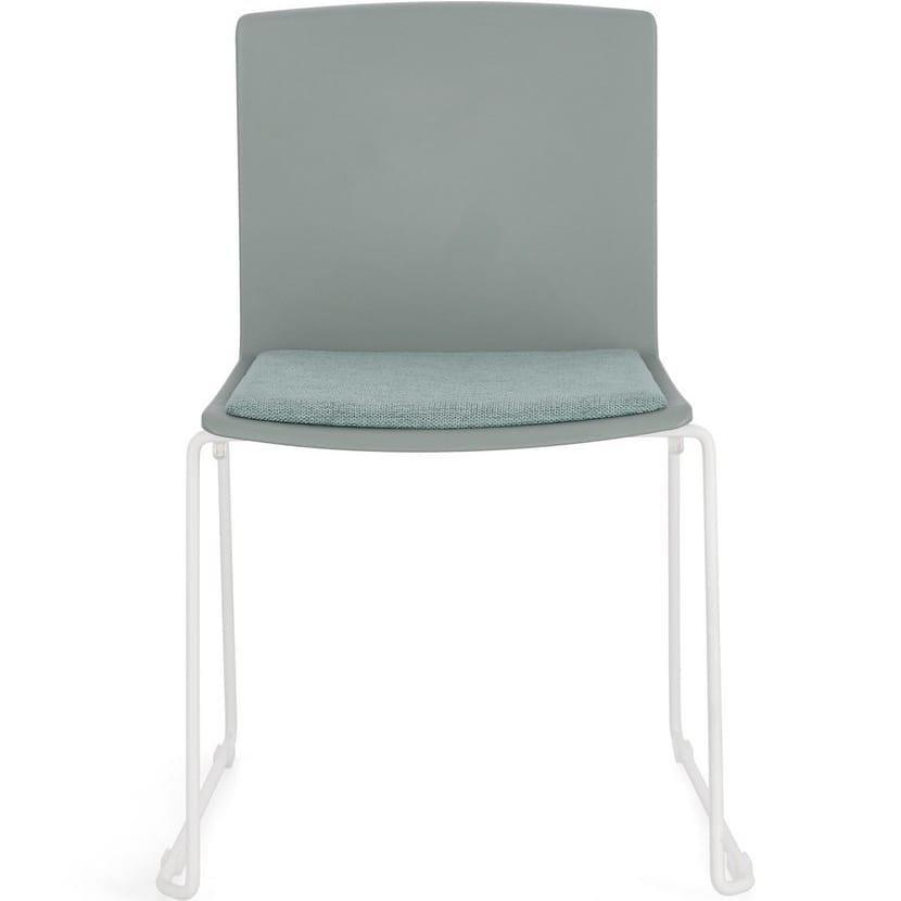 mutoni Chaise Giulia blanc vert sauge  