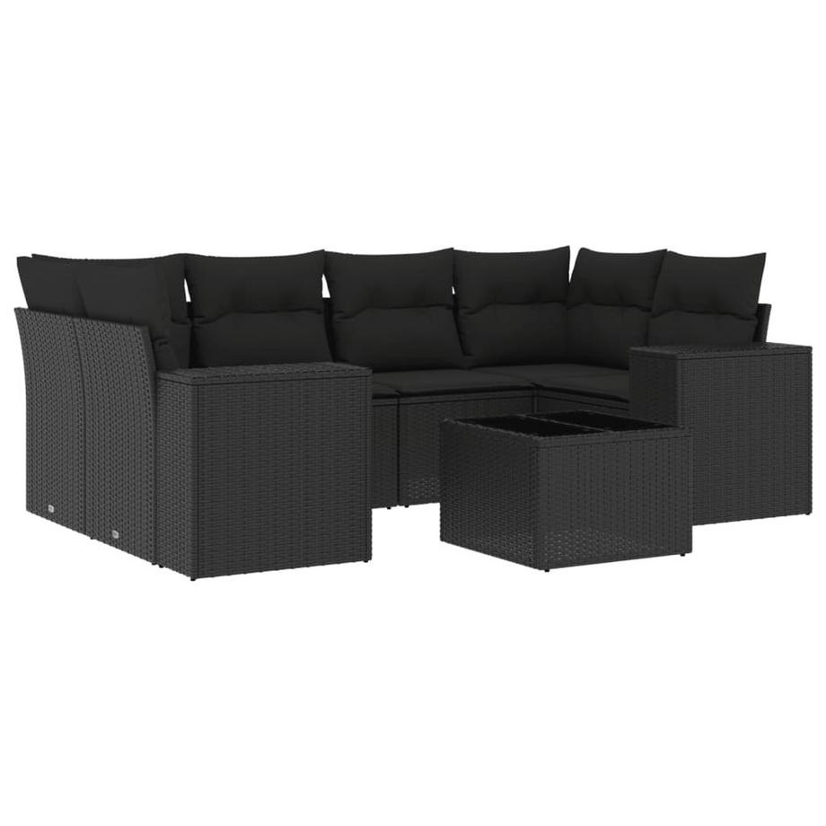 Garten sofagarnitur poly-rattan