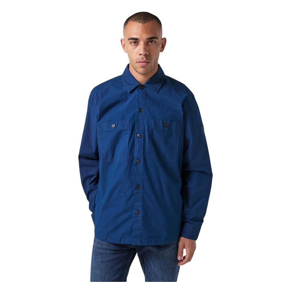 BOSS  Surchemise Manches Longues Motiftyle Fût 