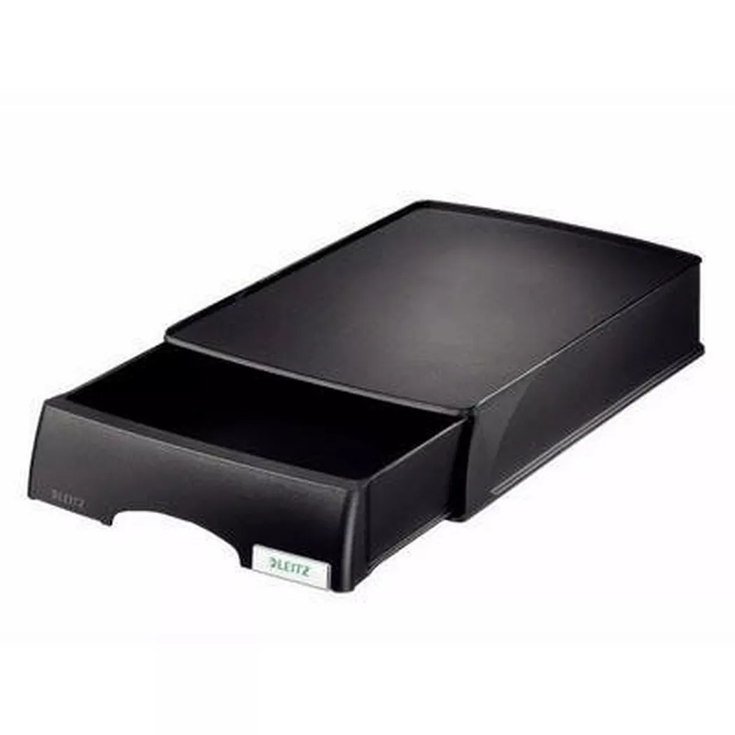 Leitz 52100095 bac de rangement de bureau Plastique Noir