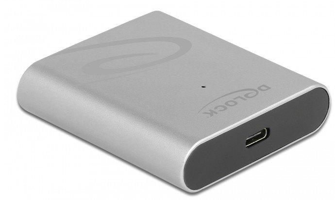 DeLock  USB TYPE-C CARD READER IM ALUMINIUM GEH?USE F?R CFEXPRESS SPEICHERKARTEN 