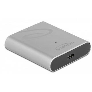 DeLock  USB TYPE-C CARD READER IM ALUMINIUM GEH?USE F?R CFEXPRESS SPEICHERKARTEN 