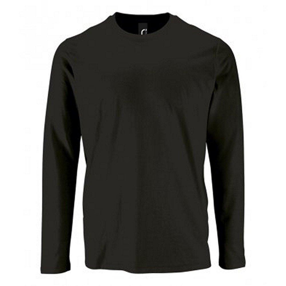 Image of Tshirt Imperial, Langärmlig Herren Schwarz 4XL