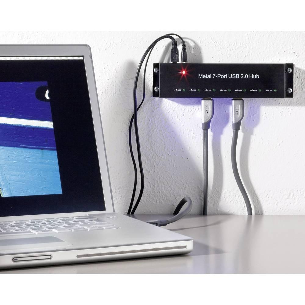 Renkforce  Renkforce Hub USB 2 7 ports 