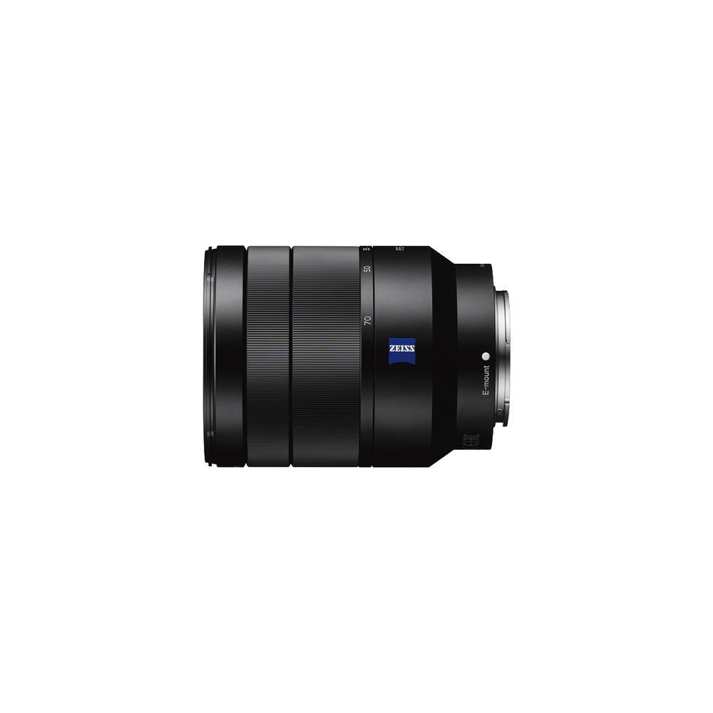 SONY  Objectif hybride  Zeiss Vario-TessarÂ® T* FE 24-70mm f/4 ZA OSS noir 