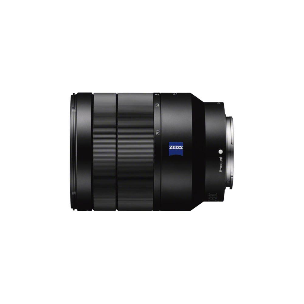 SONY  Objectif hybride  Zeiss Vario-TessarÂ® T* FE 24-70mm f/4 ZA OSS noir 