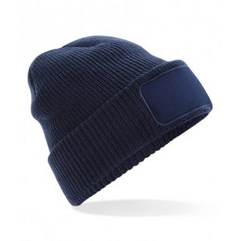 Image of Erwachsene Thinsulate Printers Beanie Herren Marine ONE SIZE