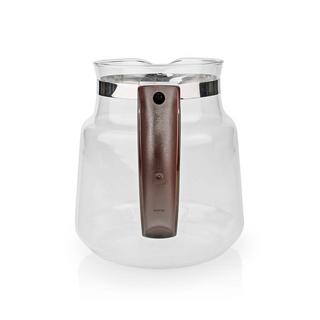 Nedis Glaskaffeekanne | Kompatibel mit: Moccamaster K / KB / 1 0PL / Excellent 10S | 1,2 l | Braun  