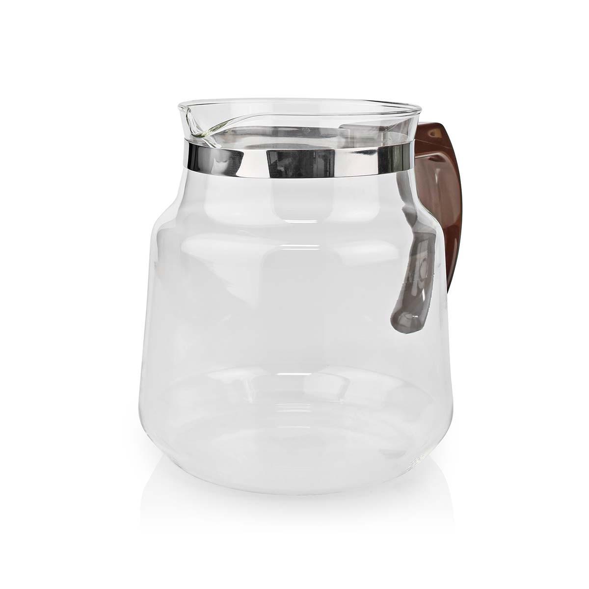 Nedis Glaskaffeekanne | Kompatibel mit: Moccamaster K / KB / 1 0PL / Excellent 10S | 1,2 l | Braun  