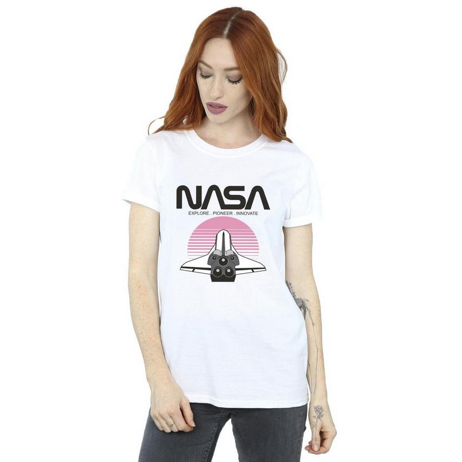 Nasa Space Shuttle Grafikdruck T-Shirt  