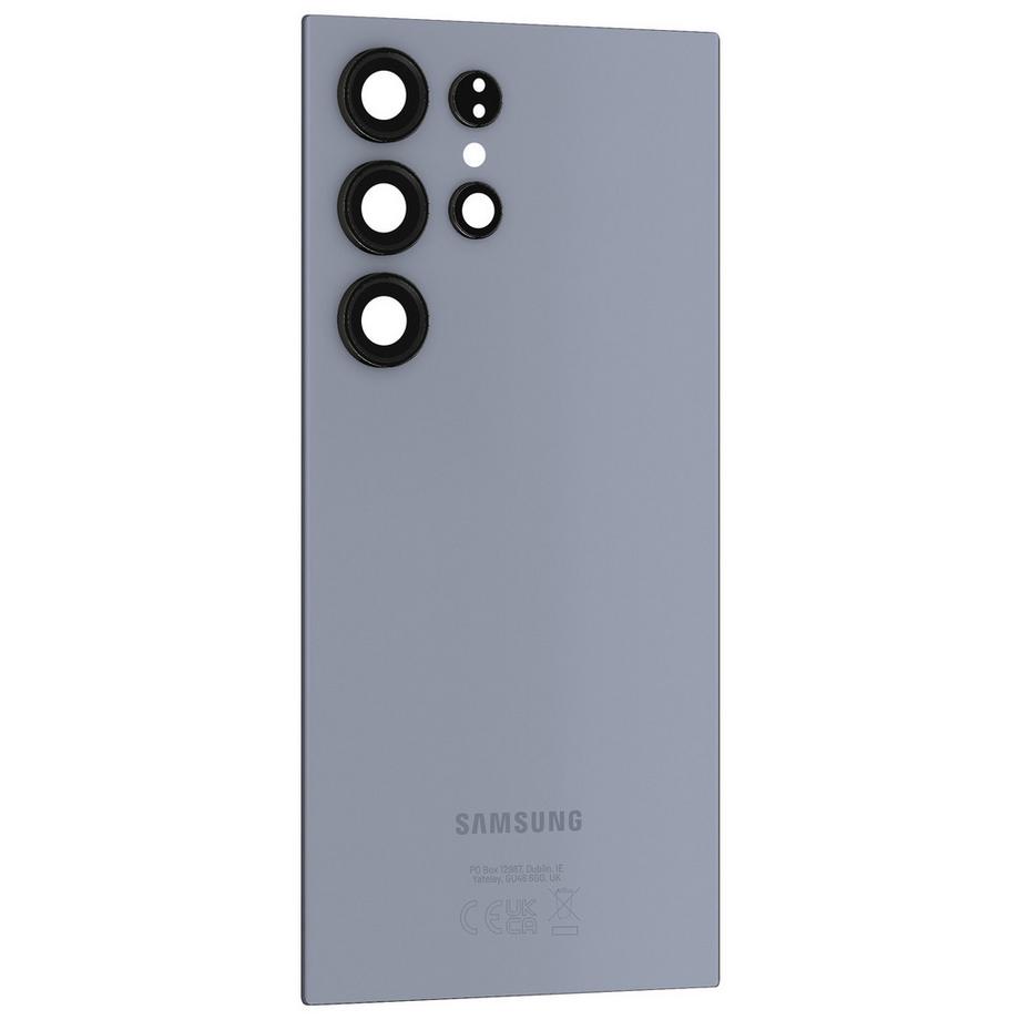SAMSUNG  Vitre arrière Samsung S24 Ultra, Bleu 
