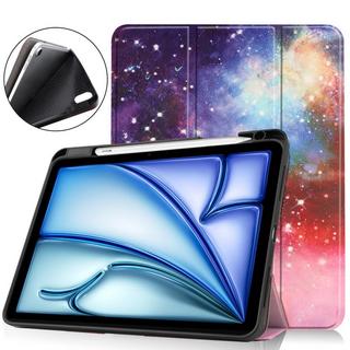 Cover-Discount  iPad Air 11 2024 - Smart Case Pencil Holder Motif 