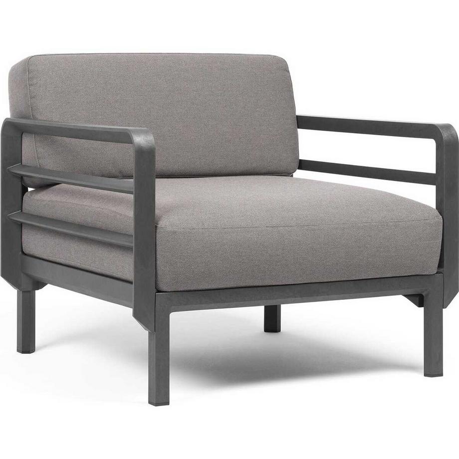 NARDI outdoor Fauteuil de jardin Maximo gris  