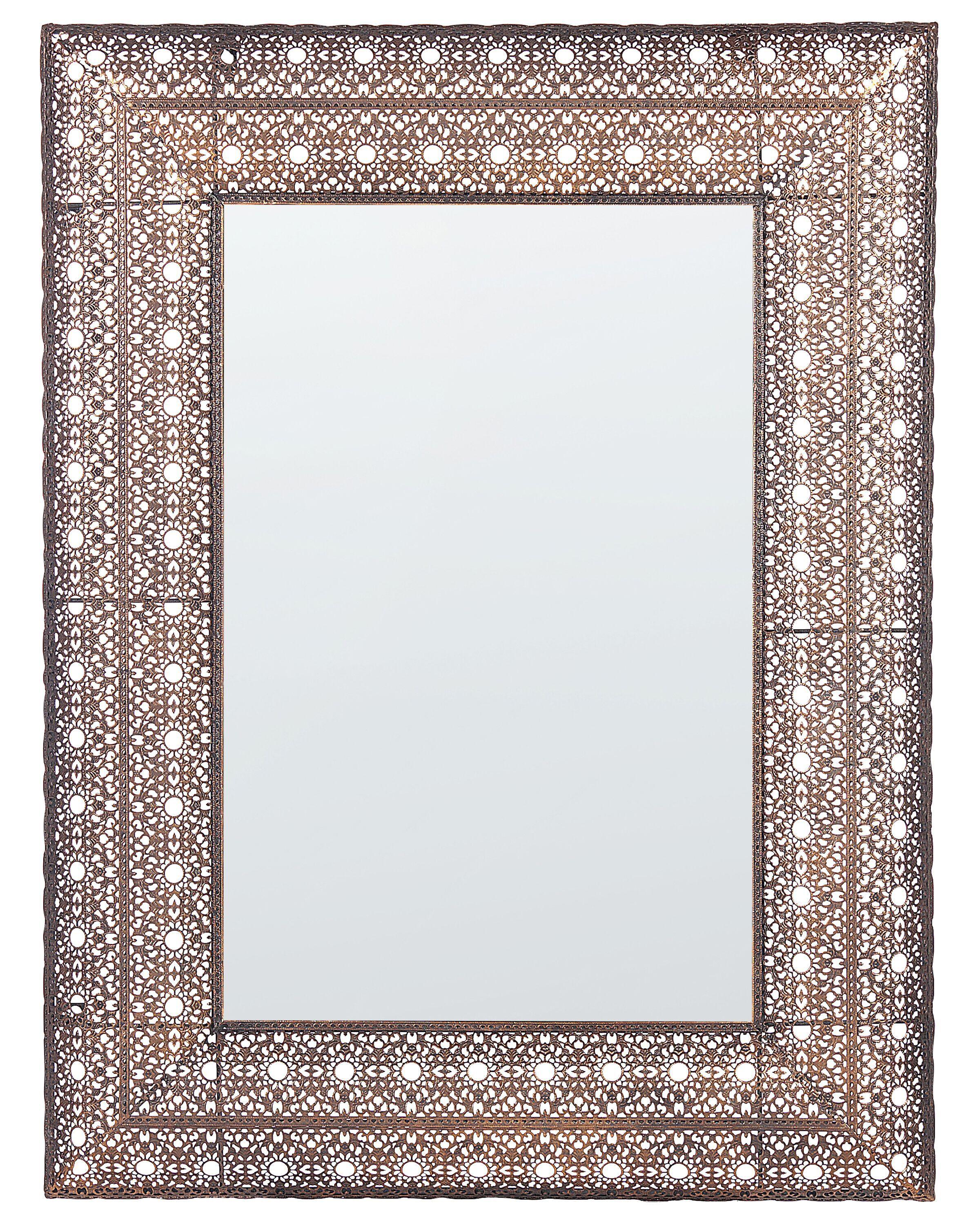 Beliani Miroir en Métal Glamour DEHRADUN  