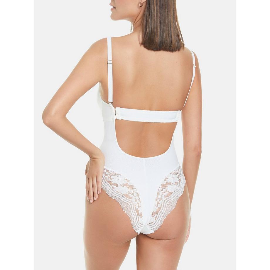 Selmark Ludovica Mariage Body Préformé Bretelles Réglables  