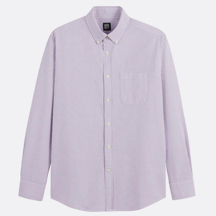 La Redoute Collections Chemise Oxford droite rayée  
