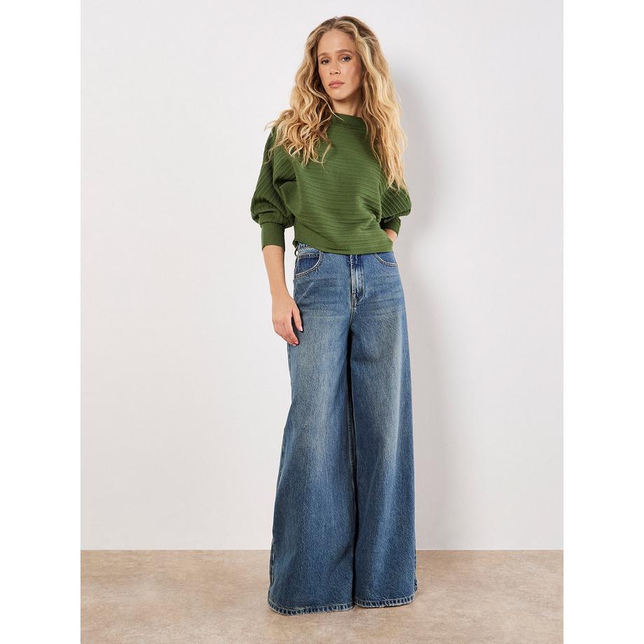 APRICOT Ripp Batwing Pullover  