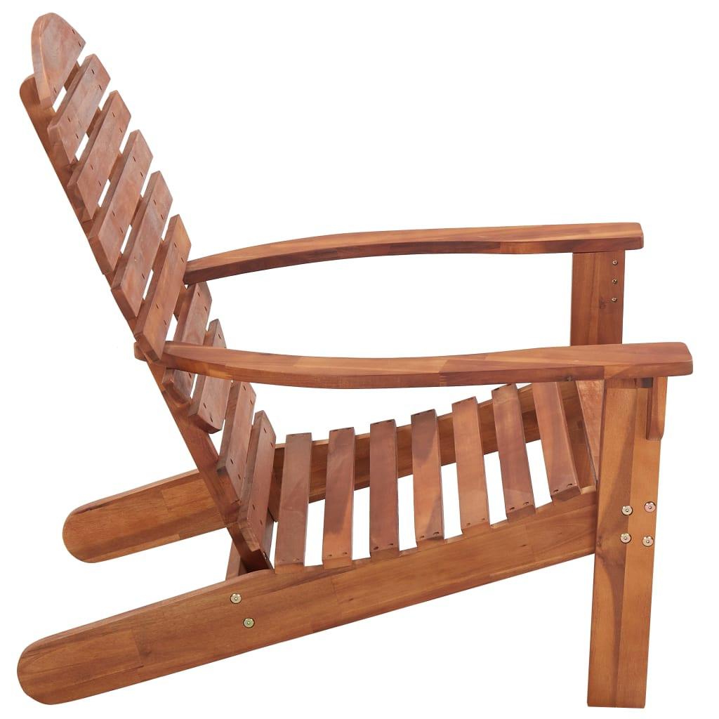 VidaXL Chaise de jardin bois  