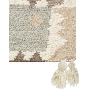 Beliani Tapis en Laine Boho ARALEZ  