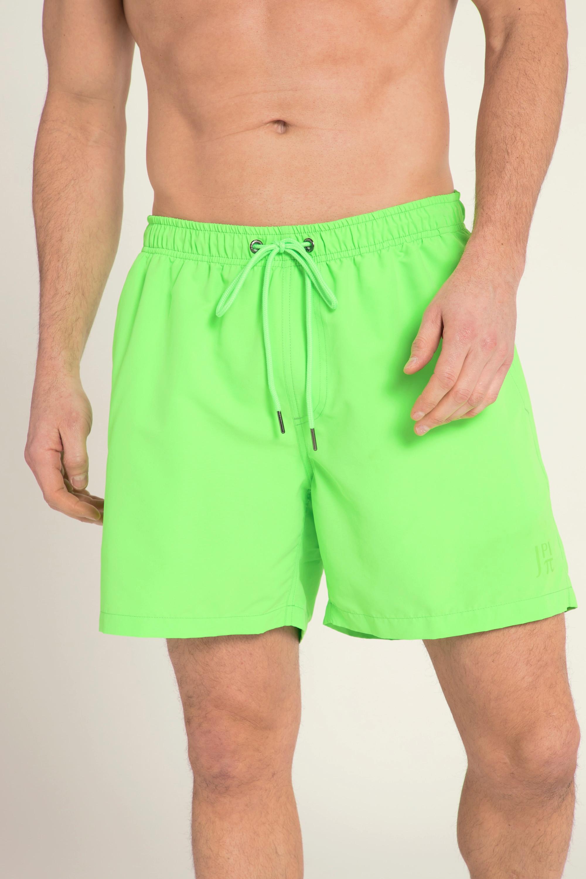 JP1880  Shorts da mare con cintura elastica e tasca con zip 