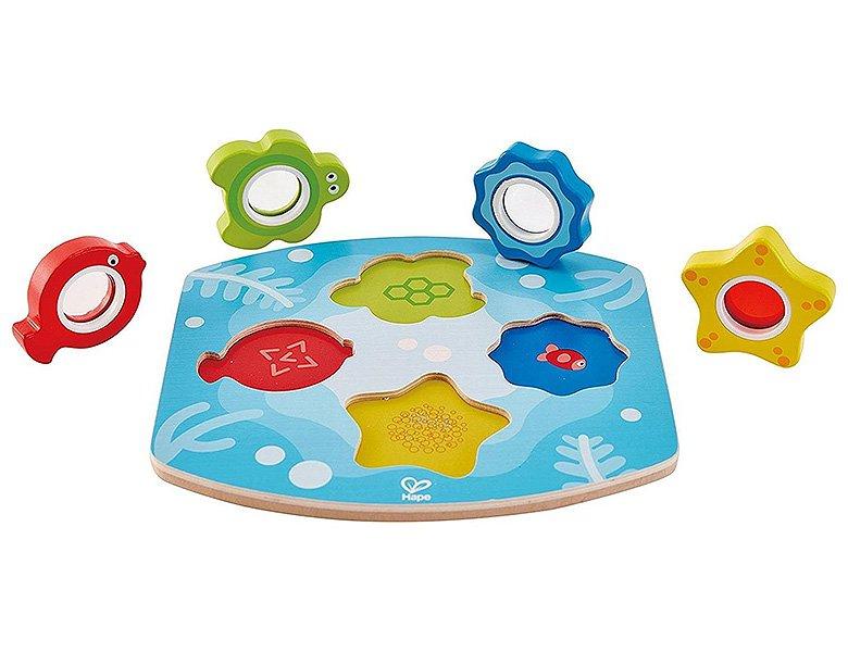 Hape  Puzzle Meeres-Suchpuzzle (5Teile) 