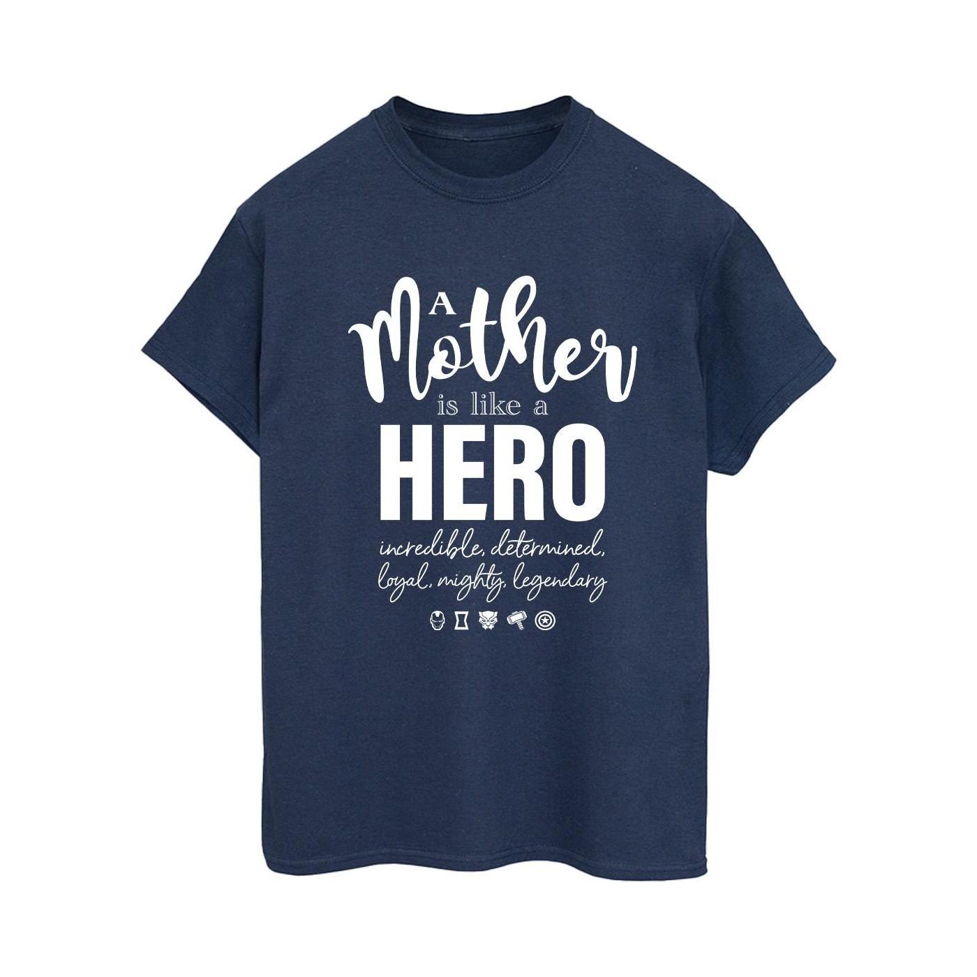 Image of Avengers Mother Hero Tshirt Damen Marine XL