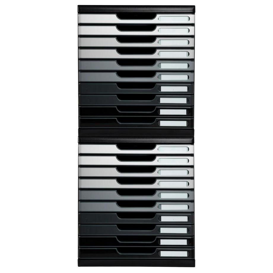 Exacompta Cassettiera Modulo 10 cassetti chiusi  